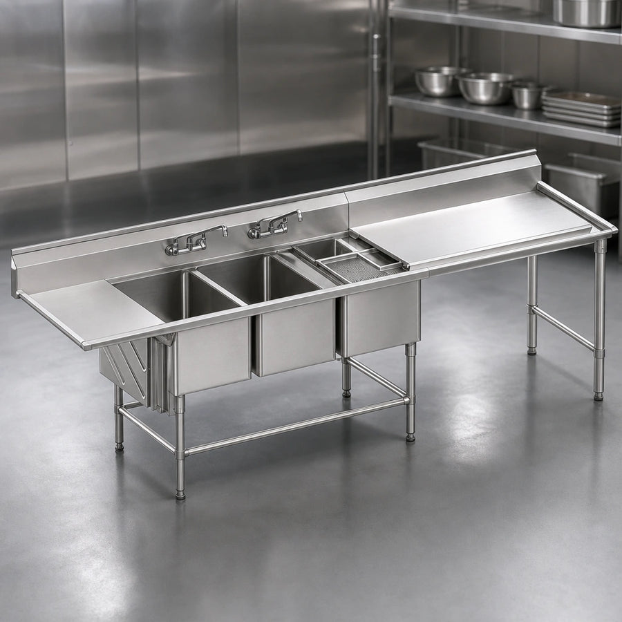 Heavy-Duty Stainless Steel Construction