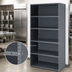 Thumbnail image #3 for Quantum IRONMAN 4-Shelf Closed Steel Shelving Unit, 36-Inch W x 18-Inch D x 75-Inch H