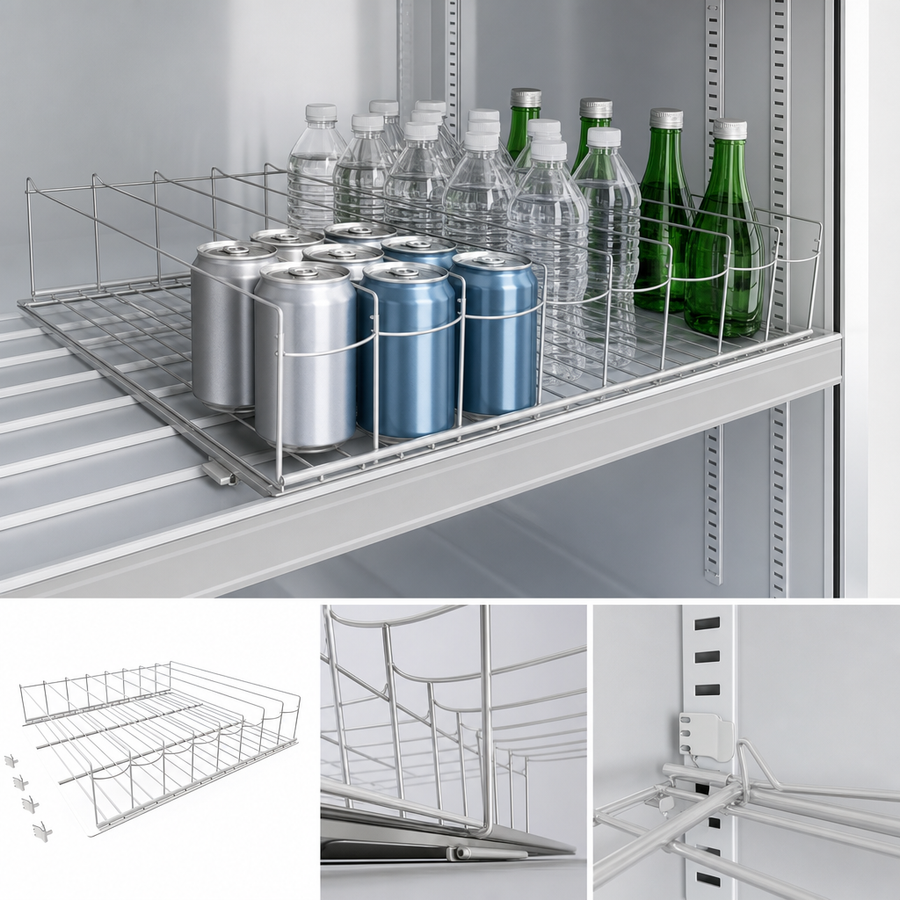 Organizer Shelf With Tracks