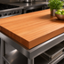 Thumbnail image #3 for Boos Block American Cherry Edge Grain Kitchen Countertop, 72 x 36 x 3 Inches, Varnique Finish