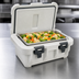 Thumbnail image #4 for Cambro S-Series Ultra Pan Carrier Non-Electric Top-Loading Insulated Food Pan Carrier, Speckled Gray, Holds 1 Full-Size or Fractional GN Pan Up to 4 Inches Deep