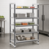 Thumbnail image #3 for Cambro Camshelving Elements XTRA 18-Inch Deep x 42-Inch Wide x 84-Inch High 5-Tier Vented Stationary Starter Polymer Shelving Unit