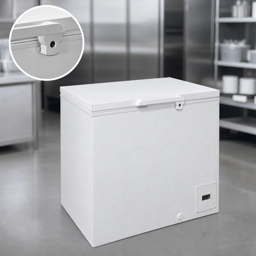 Locking Solid Hinged Lid
