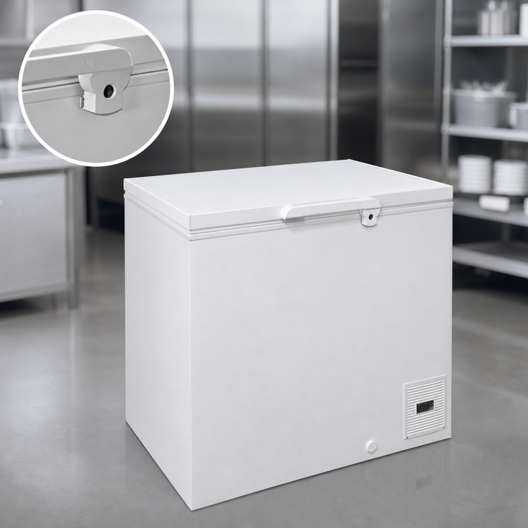 Product image #3 for Excellence Ultra Cold Storage Chest Freezer, 28 1/2-Inch Wide, 4.6 Cu. Ft., Solid Hinged Locking Lid, 115V