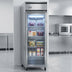 Thumbnail image #2 for Continental Refrigerator Designer Line D1FNSSGD One-Section Reach-In Glass Door Freezer