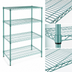 Thumbnail image #3 for EagleGard 4-Tier Wire Shelving Starter Unit with QuadTruss Shelves, 48W x 18D x 63H
