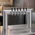 Thumbnail image #3 for Krowne Pass-Thru Two-Column Six-Faucet Glycol-Cooled Beer Tower, 31-Inch Overall Length