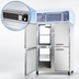 Thumbnail image #3 for Continental Refrigerator 2FNSSPTHD Two-Section Pass-Thru Freezer with Half-Height Solid Doors