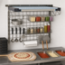 Thumbnail image #3 for Metro SmartWall Life Complete Pizza Prep Wall-Mounted Starter Shelf Kit