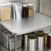 Thumbnail image #3 for Eagle Group 24 x 18 Solid Galvanized Commercial Shelf with Marine Edge, 600 lb. Capacity