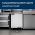 Thumbnail image #4 for Beverage-Air UCR24AHC One-Section Undercounter Refrigerator, 24-Inch Wide, Solid Door, 5.16 Cu. Ft.