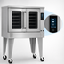 Thumbnail image #3 for Southbend Platinum Series Full-Size Single Deck Gas Convection Oven, Standard Depth, Touchscreen Controls, Dependent Doors, 70,000 BTU