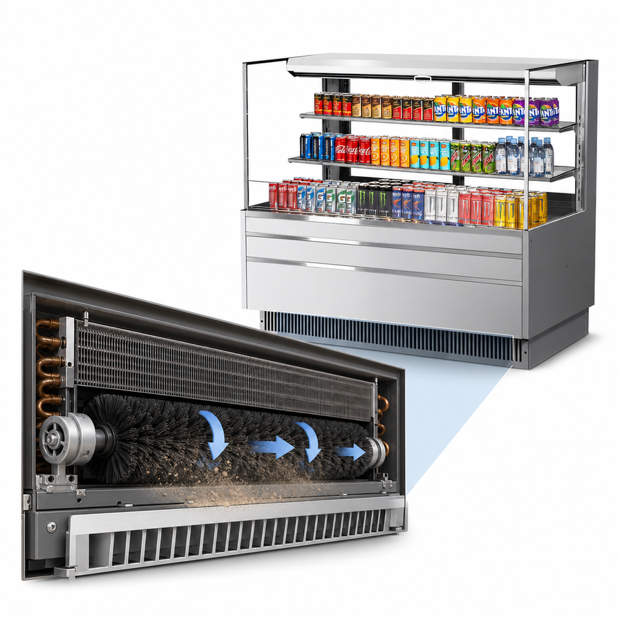 Self-Cleaning Condenser