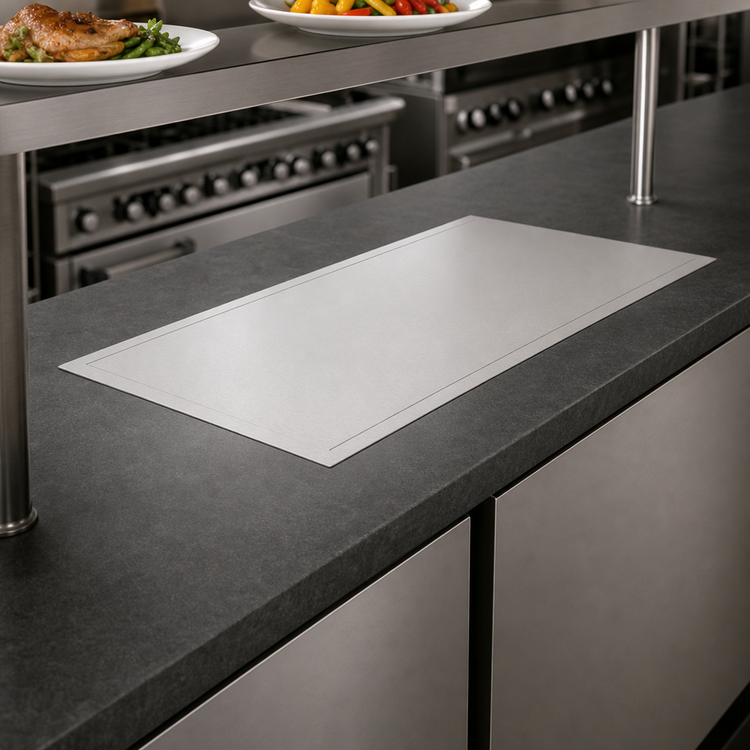 Product image #3 for Vollrath 26 Inch Flush Mount Drop-In Heated Shelf with Dual Warming Zones
