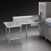 Thumbnail image #3 for John Boos Pro-Bowl L-Shaped Soiled Landing Dishtable, 70-Inch Machine-to-Corner x 108-Inch Corner-to-End