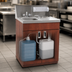 Thumbnail image #3 for Eagle Group PHS-A-H-LB Portable Self-Contained Hand Sink with Hot & Cold Water, Acrylic Plate, and Biltmore Cherry Laminate Cabinet