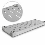Thumbnail image #4 for Eagle Group Quik-Set SHDS2436VL Louvered Solid Shelf, 36W x 24D, 14-Gauge Galvanized Steel, Gray Epoxy Finish