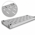 Thumbnail image #4 for Eagle Group Quik-Set 36 Inches Wide x 24 Inches Deep Louvered Solid Shelf, 14 Gauge Galvanized Steel, Gray Epoxy Finish