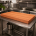 Thumbnail image #3 for Boos Block American Cherry Edge Grain Kitchen Countertop, 72 x 38 x 3-Inch, Oil Finish