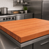 Thumbnail image #3 for Boos Block American Cherry Edge Grain Kitchen Countertop, 48 x 48 x 2-1/4 Inches, Oil Finish