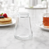 Thumbnail image #4 for American Metalcraft 10 oz. Clear Glass Tabletop Syrup Dispenser with Screw-On Top
