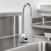 Thumbnail image #3 for ChekPoint Touchless Electronic Deck Mount Faucet with Rigid Gooseneck Spout, 1.0 GPM