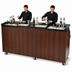 Thumbnail image #3 for FWE CB-8 Conventional Dual-Station Portable Bar, 95 Inch Wide, with Ice Bins