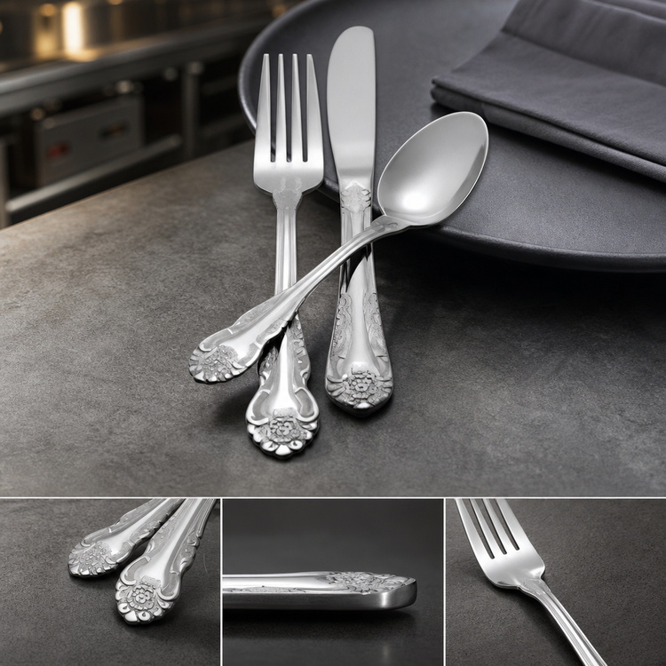 Product image #3 for Alissa Extra-Heavy Weight Dinner Fork, Mirror Finish, 18/0 Stainless Steel