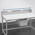 Thumbnail image #3 for 72-Inch Stainless Steel Backsplash for Work Tables