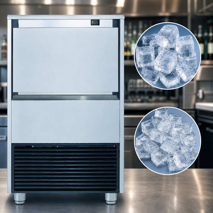 Product image #3 for ITV SPIKA NG 130 Self-Contained Full/Half Dice Ice Cube Machine with 44.1 lb Storage