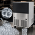 Thumbnail image #3 for Commercial Full Cube Ice Maker with Bin, Self-Contained Air-Cooled, 120 lb/Day, 40 lb Storage