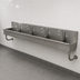 Thumbnail image #3 for Advance Tabco 4-Station Wall Mounted Multiwash Hand Sink, 96 Inch Wide, 16 Gauge 304 Stainless Steel