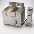 Thumbnail image #3 for Firex (Middleby) Multicooker UCPMDE2-64 Electric Double Basin Pasta Cooker, 64 Gallons Per Basin, Programmable Touchscreen Controls