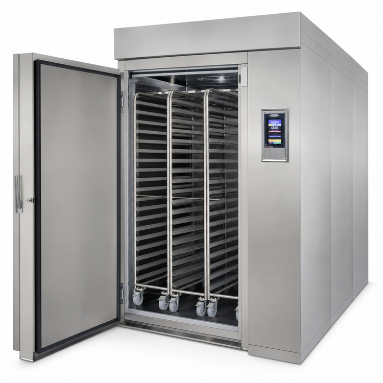 Product image #3 for HURRiCHiLL Modular Roll-In Blast Chiller/Shock Freezer, 3-Trolley, Remote Refrigeration