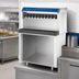 Thumbnail image #3 for Vision VU300B8LP Single-Side 8-Valve Ice/Beverage Dispenser, 300 lb Storage