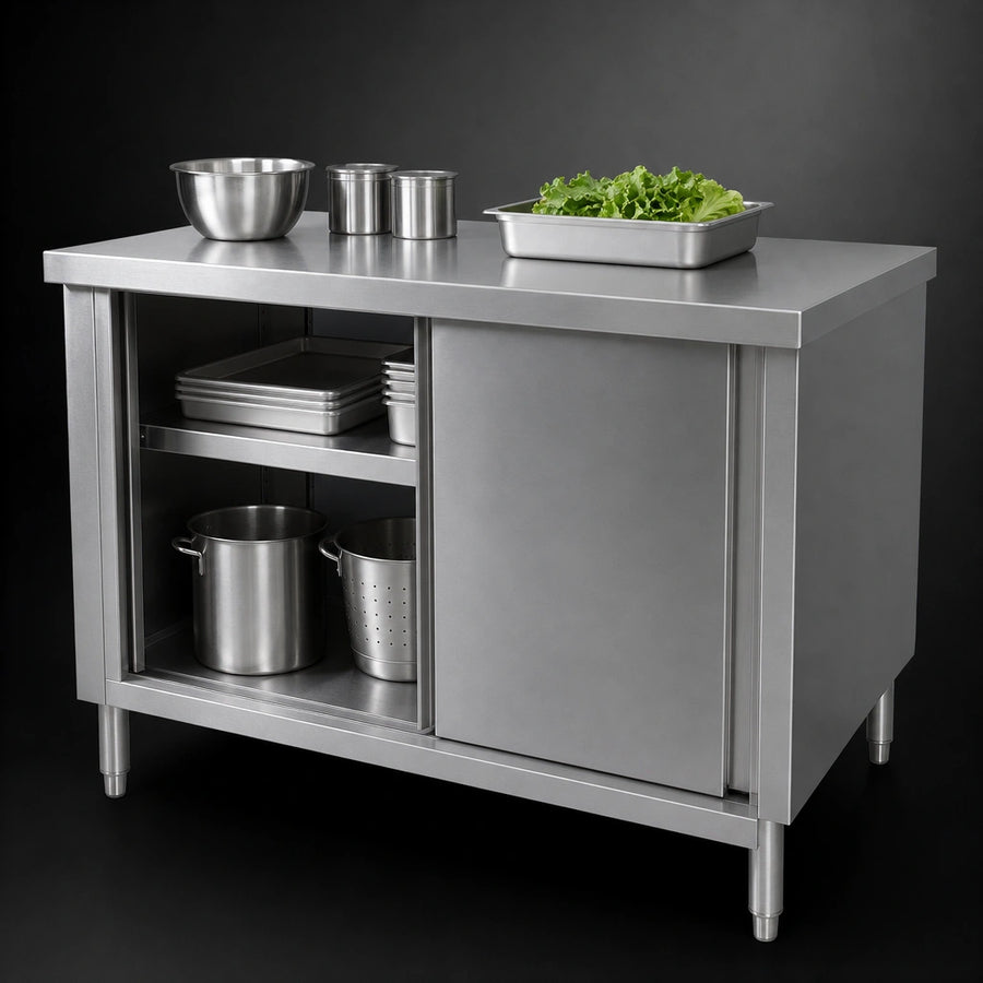 Sliding Door Cabinet Base