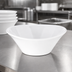 Thumbnail image #3 for Carlisle Stadia® 32 oz White Oblong Melamine Bowl, 8 Inch Diameter