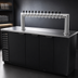 Thumbnail image #3 for Beverage-Air 78-Inch Direct Draw Beer Dispenser with 12-Tap Tower, 4 Half-Keg Capacity, 3 Doors, Black Exterior
