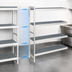 Thumbnail image #3 for Fermostock 4-Tier Polymer Shelving Unit Expansion Kit, 83 Inch H x 35 Inch W x 22 Inch D, Add-On Unit