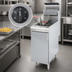 Thumbnail image #3 for Omcan Liquid Propane Gas Floor Fryer, 15-1/2 in. Wide, 35-40 lb Oil Capacity, 90,000 BTU