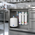 Thumbnail image #3 for Everpure OPS70CR/2 Reverse Osmosis Water Treatment System, Wall-Mount, Non-Electric, 2.5-Gallon Tank, 70 GPD, Mineral Addition & Chloramine Reduction