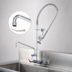 Thumbnail image #3 for T&S Brass EasyInstall Wall-Mount Workboard Pre-Rinse Add-On Faucet with 12-Inch Swing Nozzle