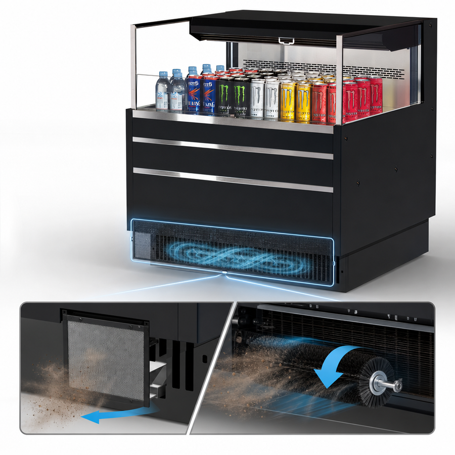 Self-Cleaning Condenser