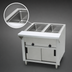 Thumbnail image #3 for Advance Tabco Triumph Supreme Electric 2-Well Hot Food Table with Sealed Wells and Sliding Door Base