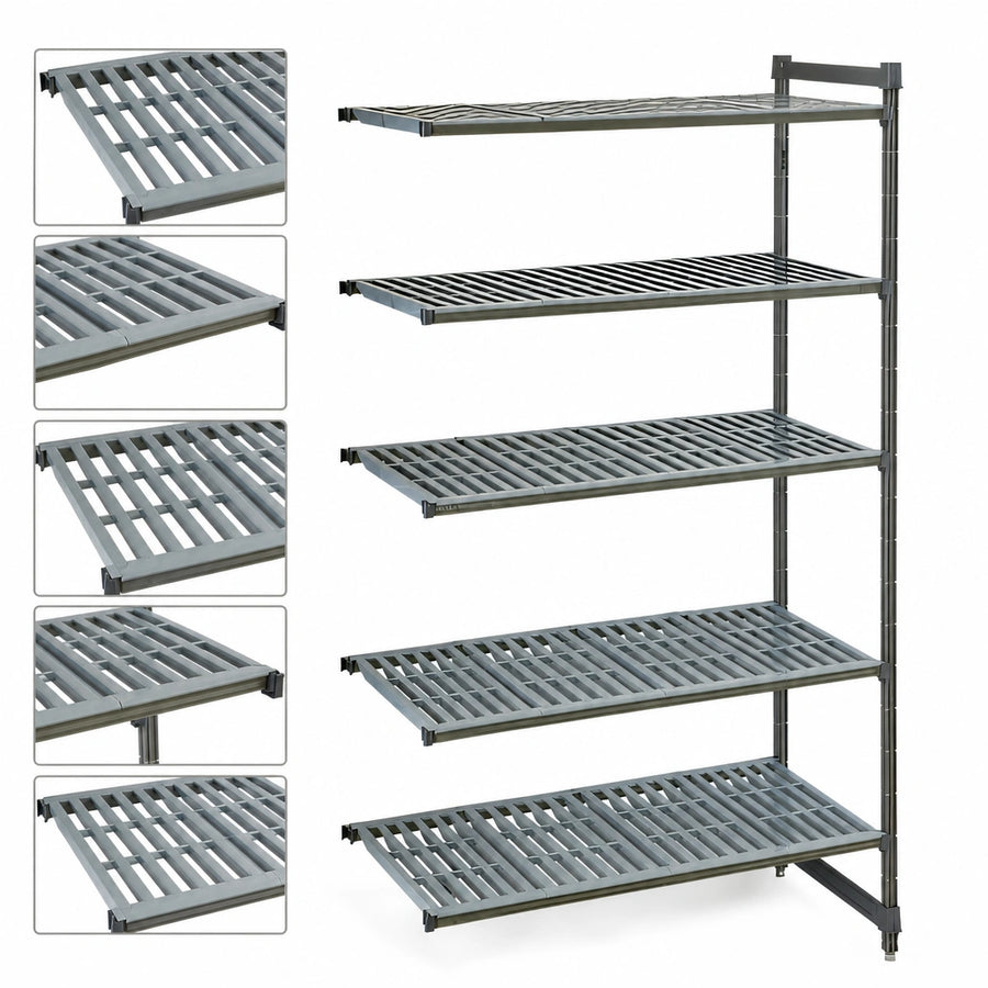 Five Vented Shelf Plates