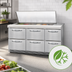 Thumbnail image #3 for Continental Refrigerator Mighty Top SW72N18M-FB-D 72