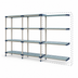 Thumbnail image #3 for MetroMax 4 36 in. W x 24 in. D x 63 in. H Open Grid 4-Shelf Add-On Polymer Shelving Unit