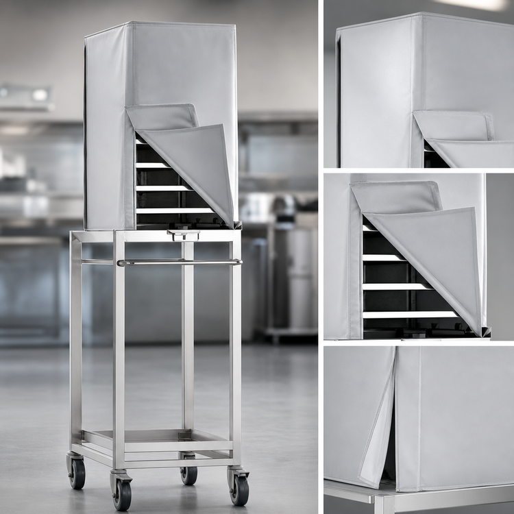 Product image #3 for Convotherm Thermal Cover for Loading and Plate Banquet Trolleys for C4 6.20