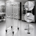 Thumbnail image #3 for Channel Manufacturing Economy Series All-Welded Aluminum Bun Pan Rack, 27 Pan Capacity