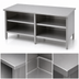 Thumbnail image #3 for John Boos 60-Inch x 30-Inch Stainless Steel Open Front Cabinet Base Work Table with Undershelf and Stallion Safety Edge